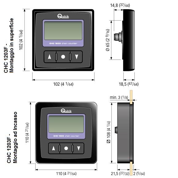 QUICK® CHC1203 CHC1203F Contacatena L'altraranda