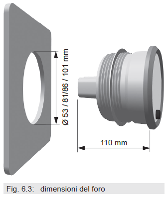 VDO Viewline® - Contagiri con contaore LCD 85 6000 rpm Nero